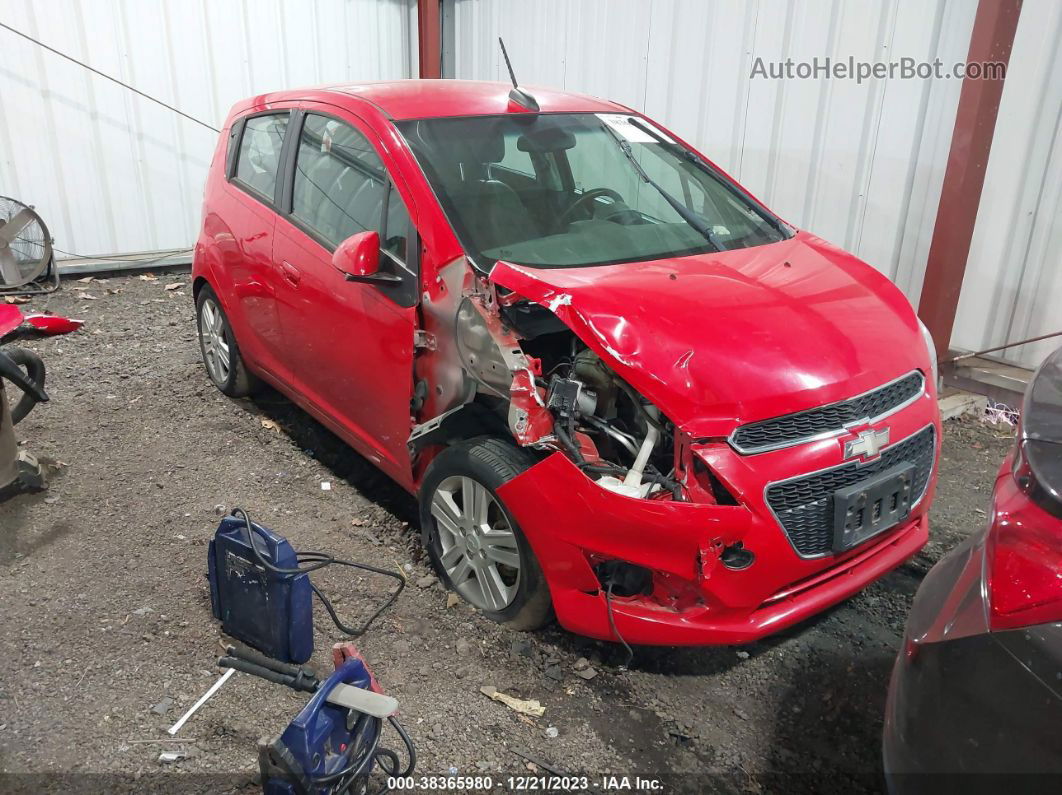 2015 Chevrolet Spark 1lt Cvt Red vin: KL8CD6S93FC712731