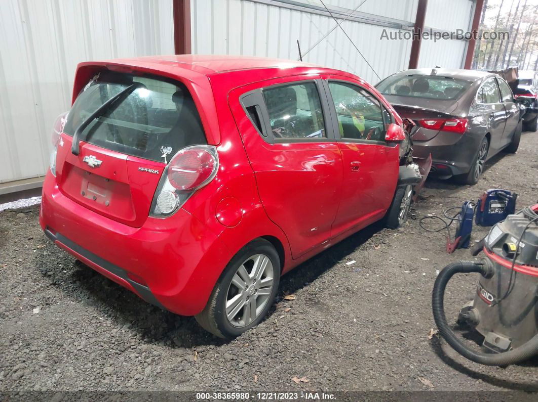 2015 Chevrolet Spark 1lt Cvt Red vin: KL8CD6S93FC712731