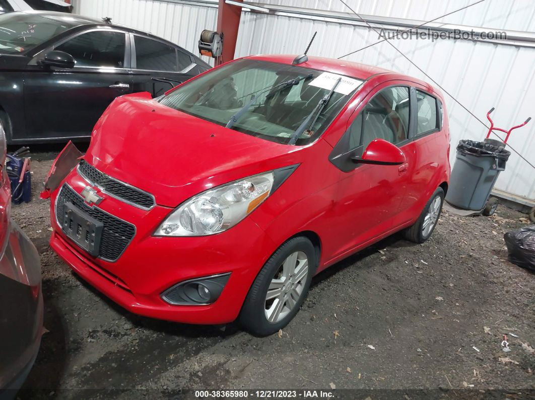 2015 Chevrolet Spark 1lt Cvt Red vin: KL8CD6S93FC712731