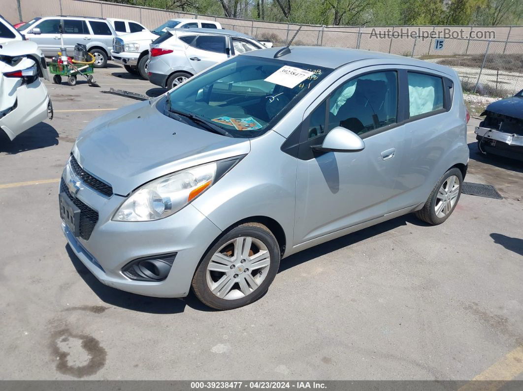 2015 Chevrolet Spark 1lt Cvt Gray vin: KL8CD6S93FC718402