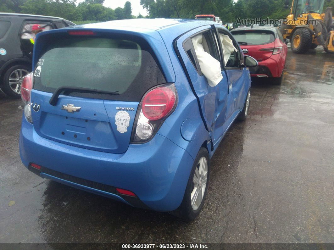 2015 Chevrolet Spark Lt Blue vin: KL8CD6S93FC737581