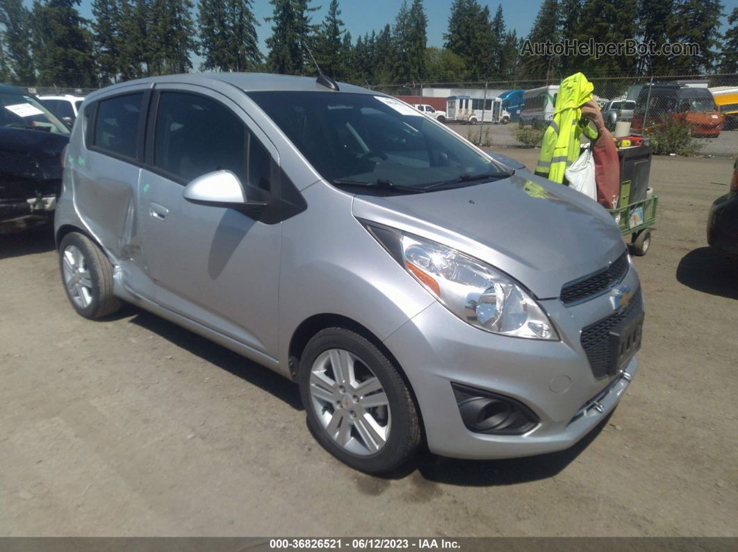 2015 Chevrolet Spark Lt Silver vin: KL8CD6S93FC744627