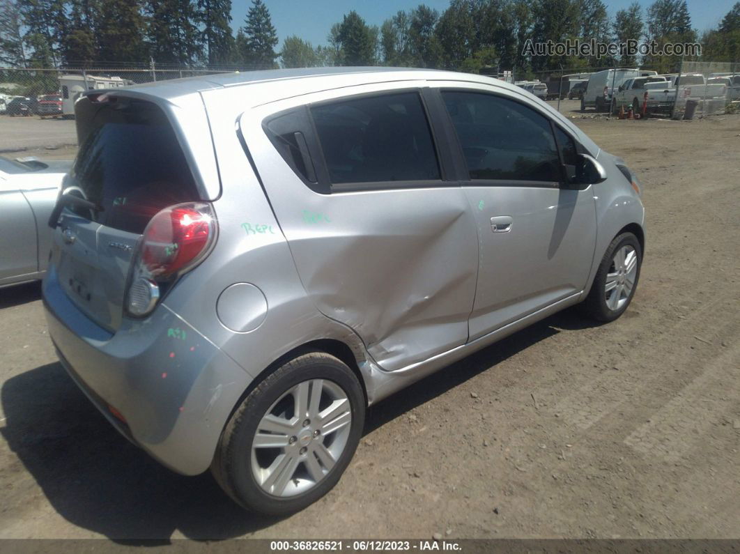 2015 Chevrolet Spark Lt Silver vin: KL8CD6S93FC744627