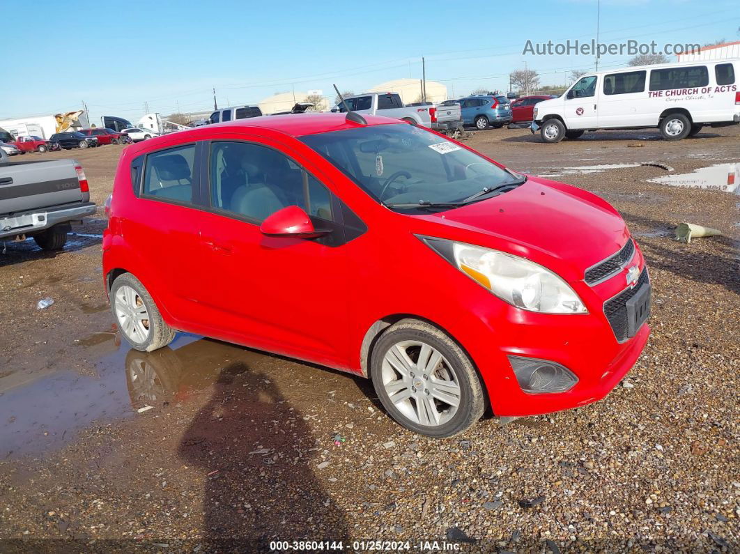 2015 Chevrolet Spark 1lt Cvt Red vin: KL8CD6S93FC751948