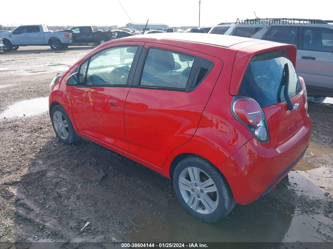 2015 Chevrolet Spark 1lt Cvt Red vin: KL8CD6S93FC751948