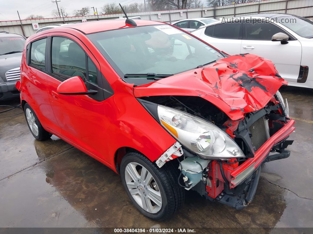 2015 Chevrolet Spark 1lt Cvt Red vin: KL8CD6S93FC765140