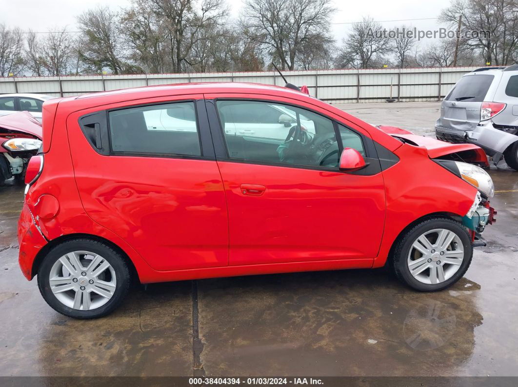 2015 Chevrolet Spark 1lt Cvt Red vin: KL8CD6S93FC765140