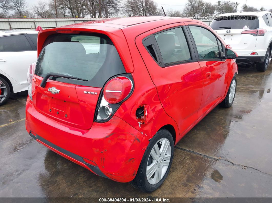 2015 Chevrolet Spark 1lt Cvt Red vin: KL8CD6S93FC765140