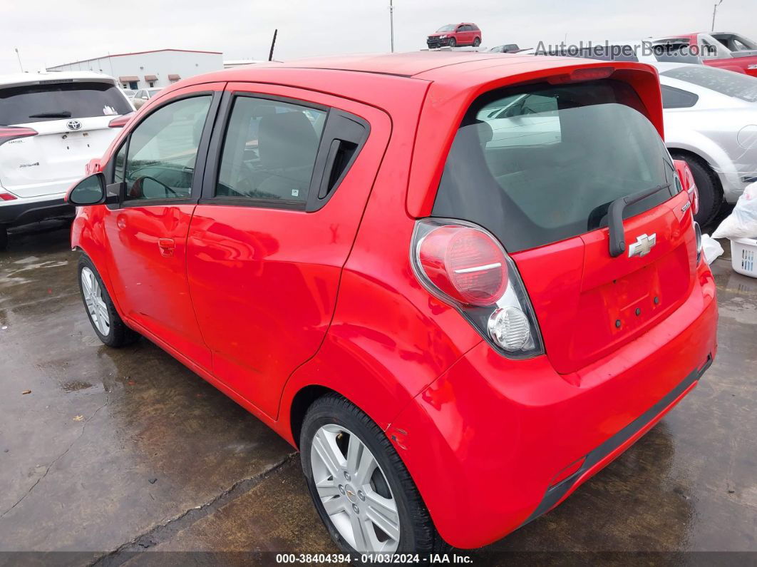 2015 Chevrolet Spark 1lt Cvt Red vin: KL8CD6S93FC765140