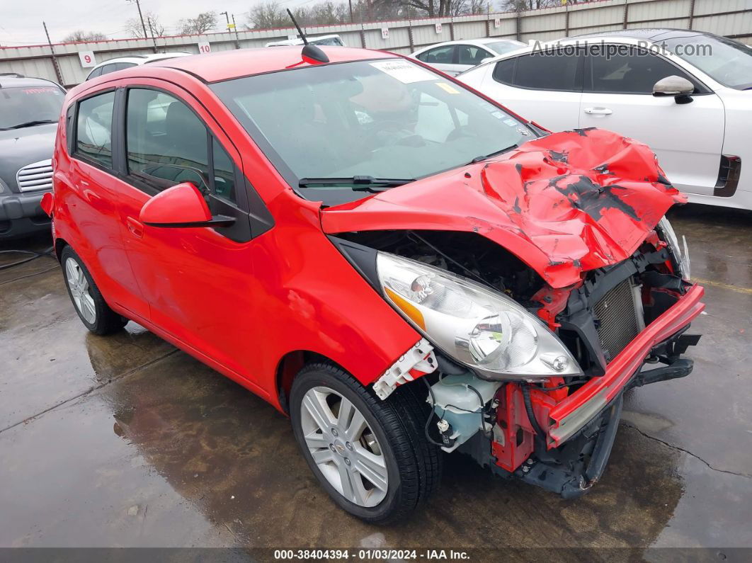 2015 Chevrolet Spark 1lt Cvt Red vin: KL8CD6S93FC765140