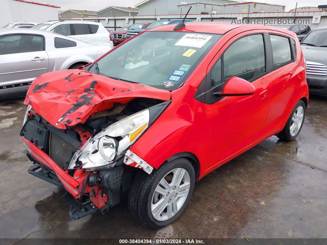 2015 Chevrolet Spark 1lt Cvt Red vin: KL8CD6S93FC765140