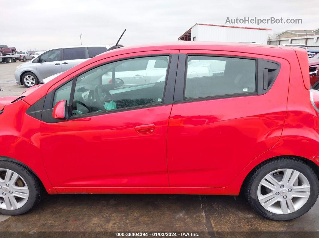 2015 Chevrolet Spark 1lt Cvt Red vin: KL8CD6S93FC765140