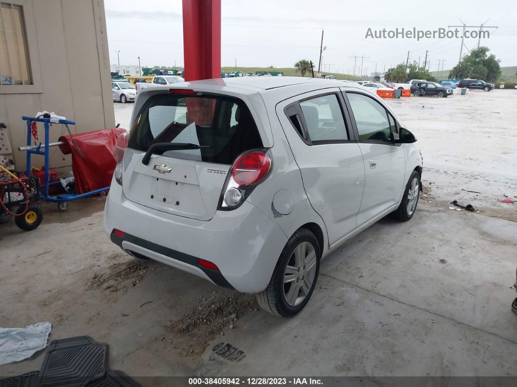 2015 Chevrolet Spark 1lt Cvt White vin: KL8CD6S93FC789650