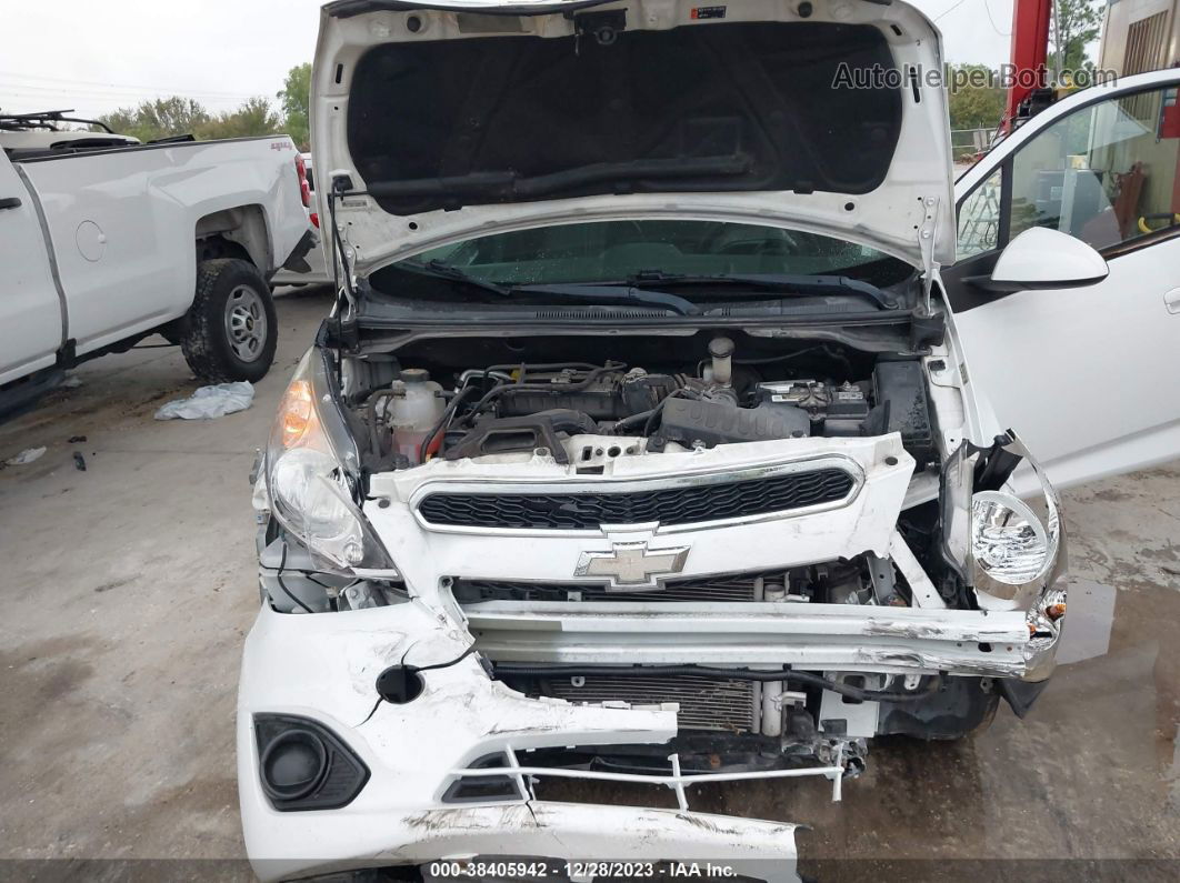 2015 Chevrolet Spark 1lt Cvt White vin: KL8CD6S93FC789650