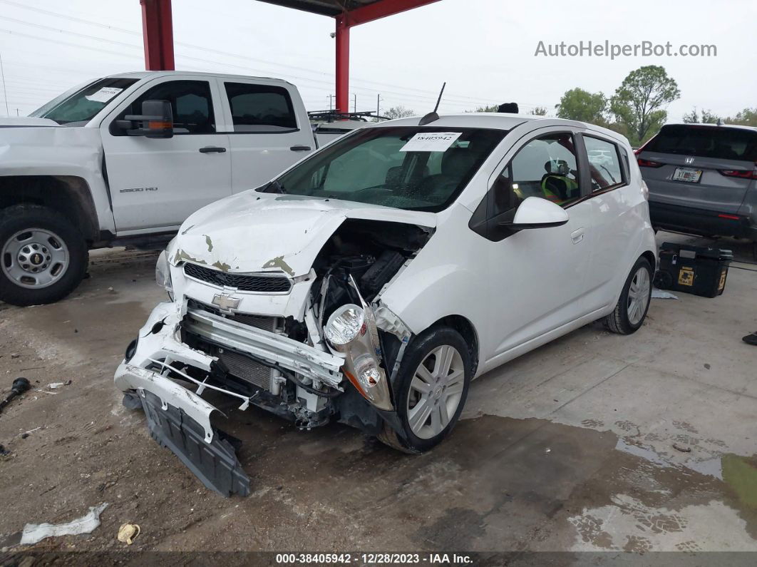 2015 Chevrolet Spark 1lt Cvt White vin: KL8CD6S93FC789650