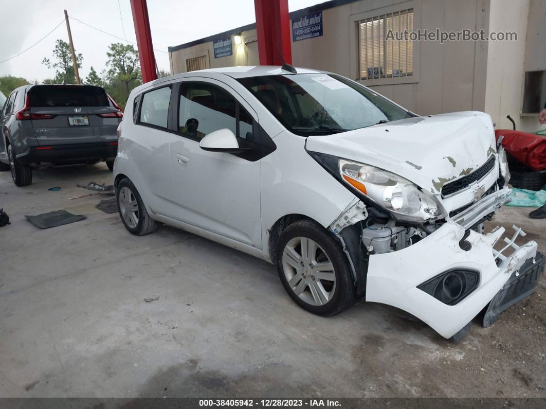 2015 Chevrolet Spark 1lt Cvt White vin: KL8CD6S93FC789650