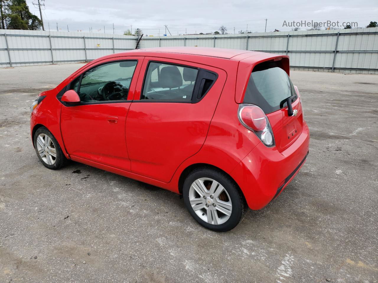 2015 Chevrolet Spark 1lt Red vin: KL8CD6S93FC795254