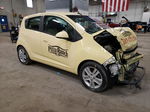 2013 Chevrolet Spark 1lt Yellow vin: KL8CD6S94DC608911