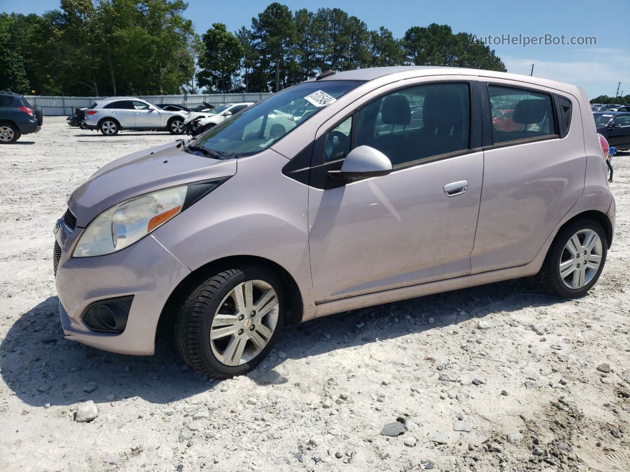 2013 Chevrolet Spark 1lt Pink vin: KL8CD6S94DC626888