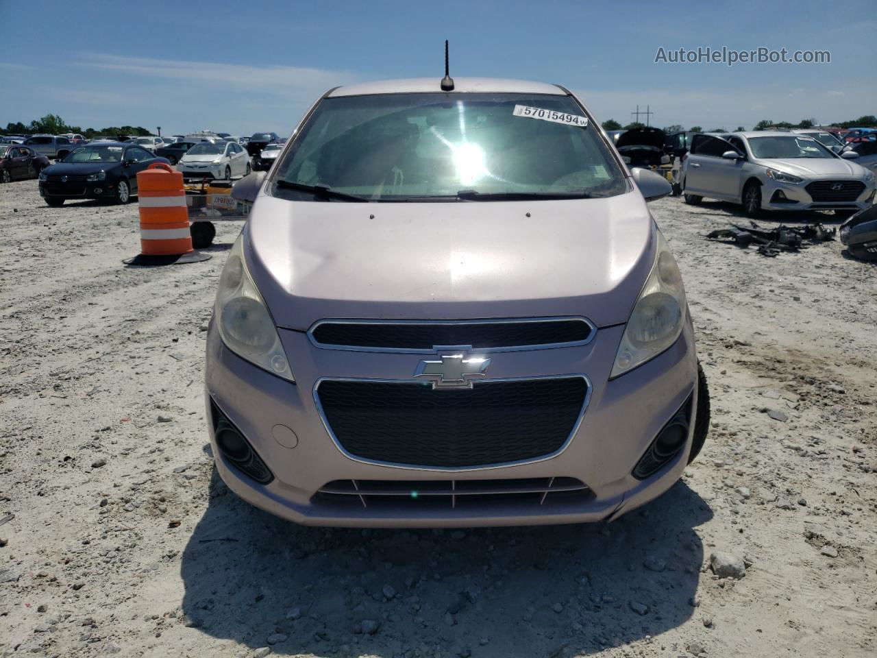 2013 Chevrolet Spark 1lt Pink vin: KL8CD6S94DC626888