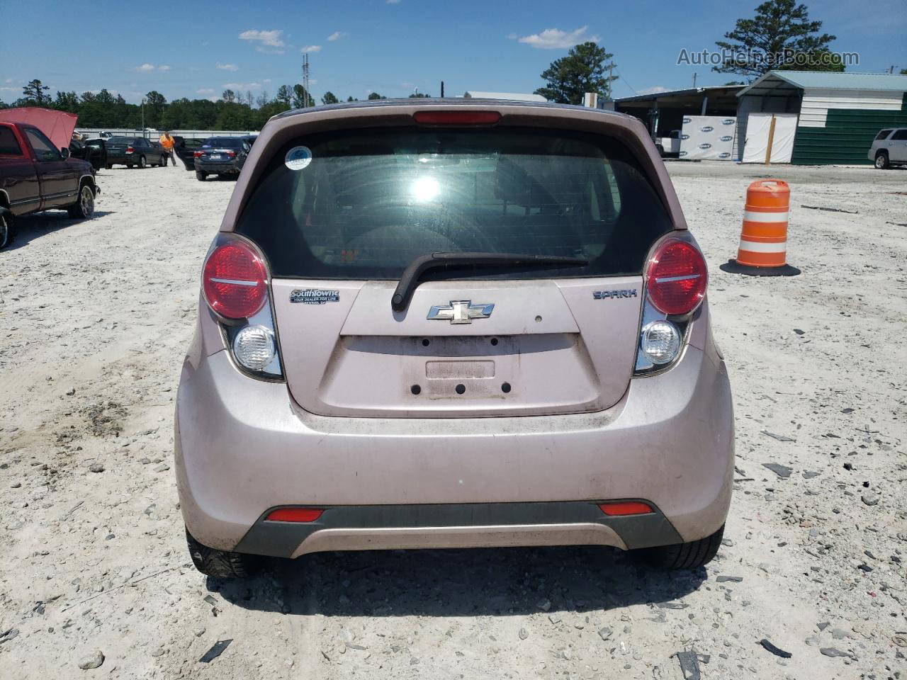 2013 Chevrolet Spark 1lt Pink vin: KL8CD6S94DC626888