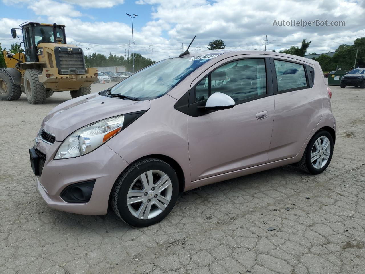2013 Chevrolet Spark 1lt Pink vin: KL8CD6S95DC500717