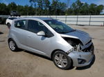 2013 Chevrolet Spark 1lt Silver vin: KL8CD6S95DC530557