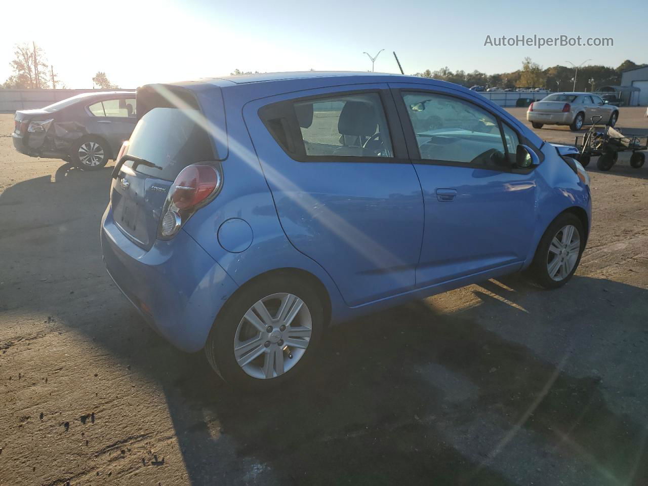 2013 Chevrolet Spark 1lt Синий vin: KL8CD6S95DC599085