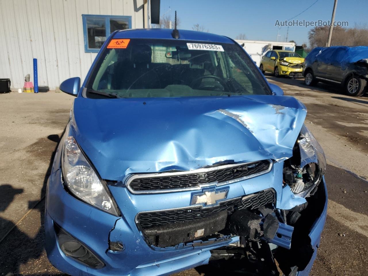 2015 Chevrolet Spark 1lt Синий vin: KL8CD6S95FC716795