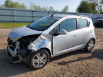 2015 Chevrolet Spark 1lt Silver vin: KL8CD6S95FC726534