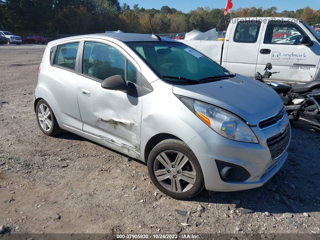 2015 Chevrolet Spark 1lt Cvt Silver vin: KL8CD6S95FC745035