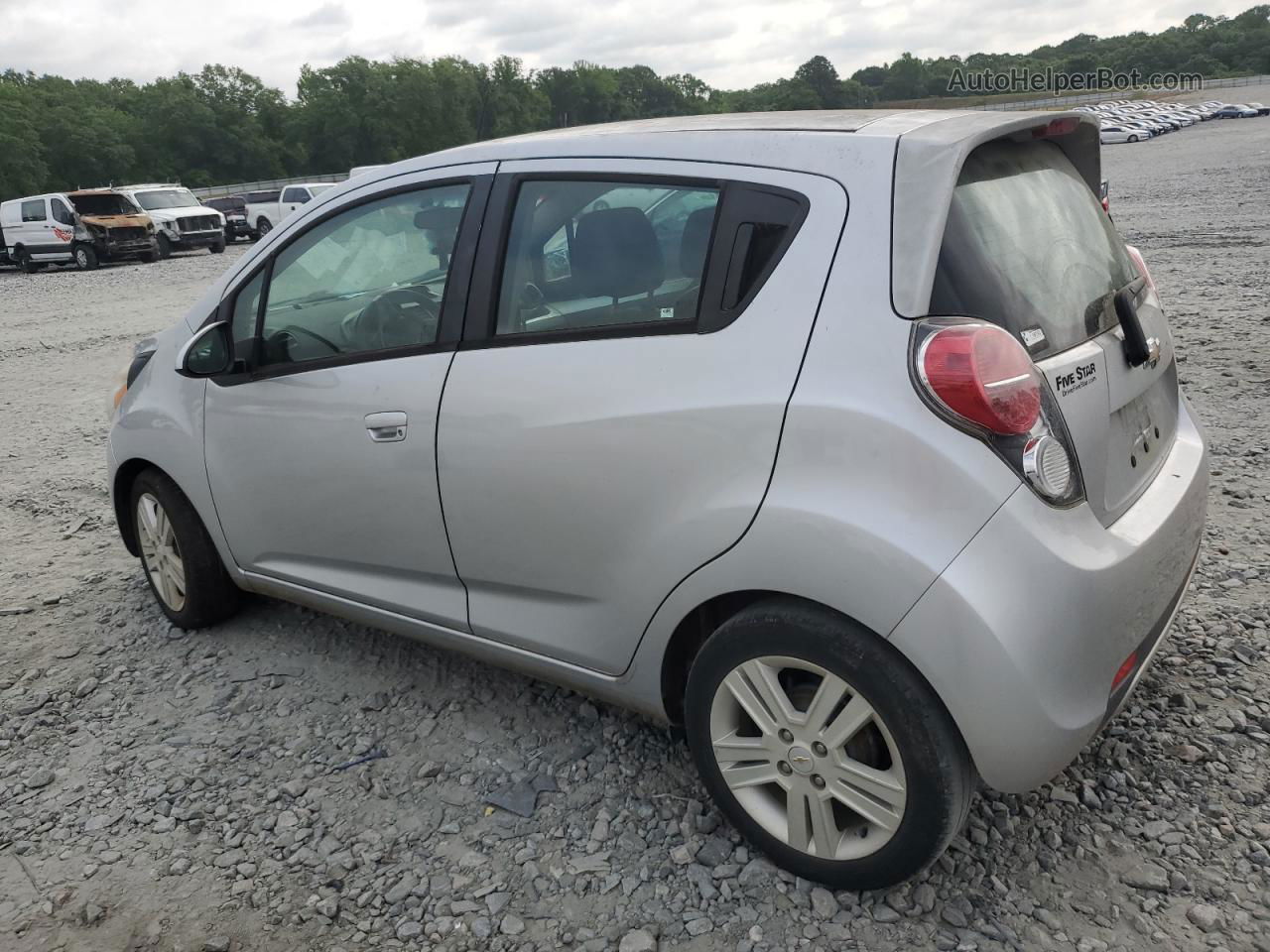 2015 Chevrolet Spark 1lt Silver vin: KL8CD6S95FC752017