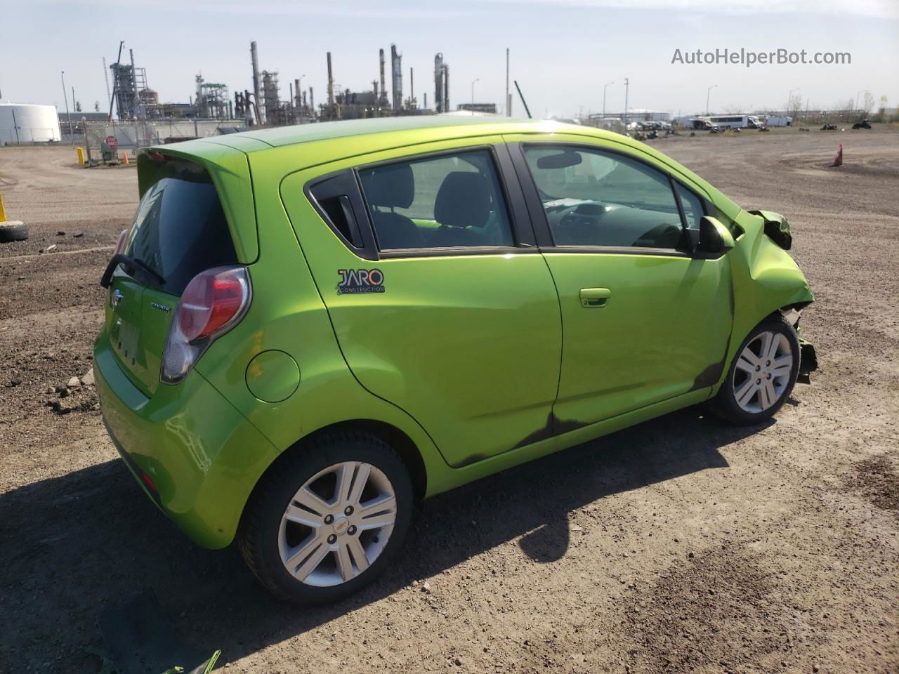 2015 Chevrolet Spark 1lt Green vin: KL8CD6S95FC756049