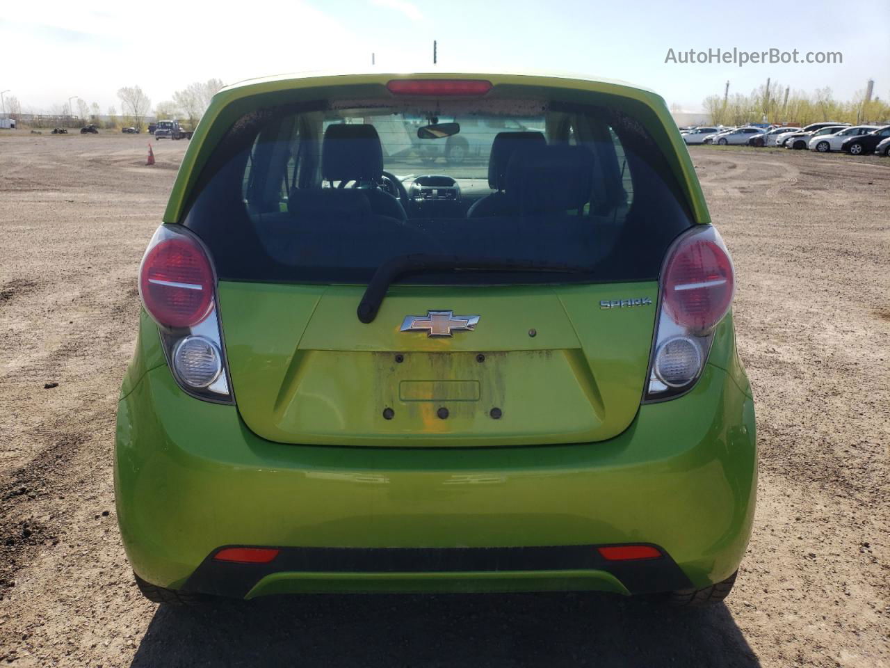 2015 Chevrolet Spark 1lt Зеленый vin: KL8CD6S95FC756049