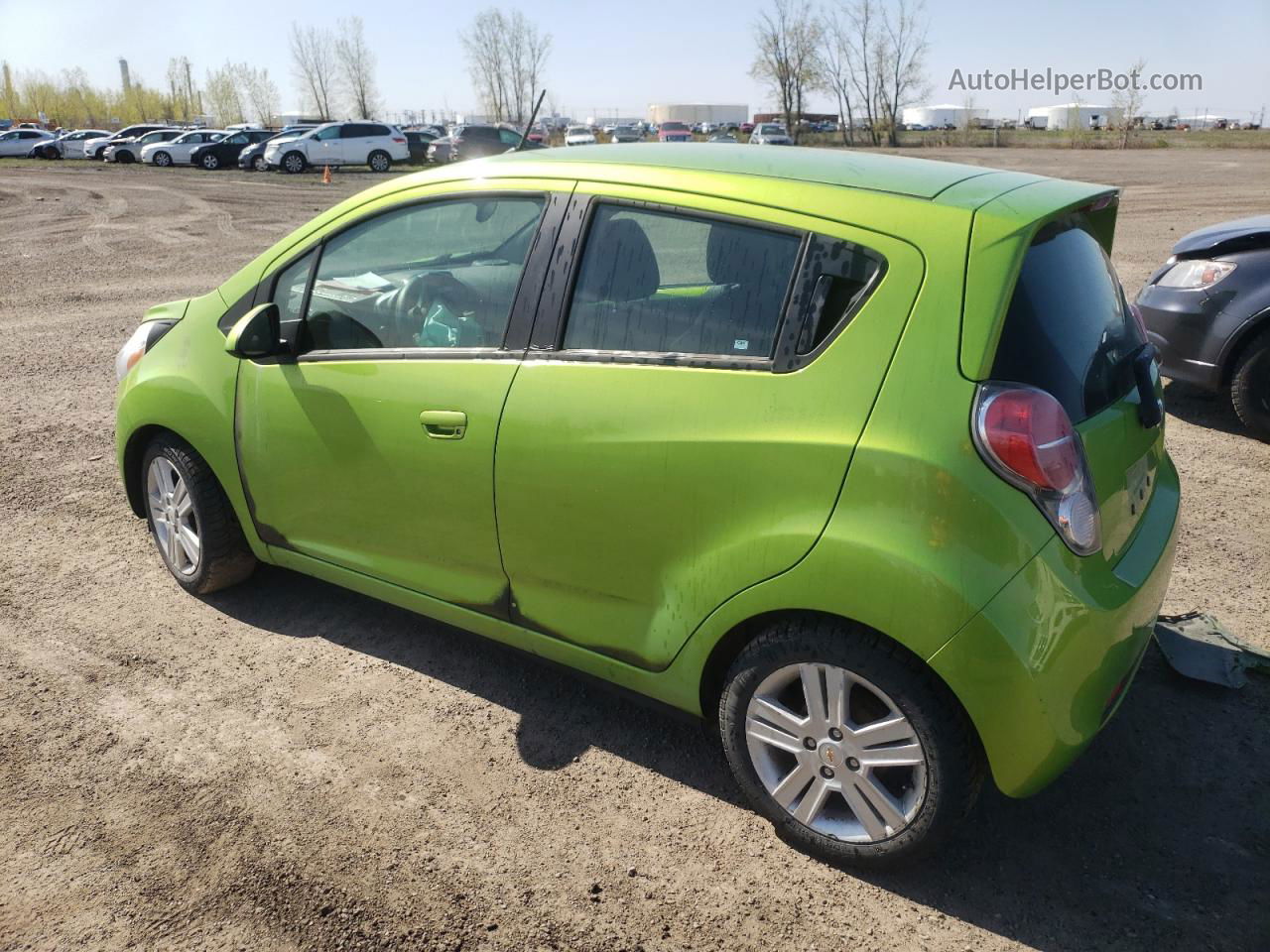 2015 Chevrolet Spark 1lt Green vin: KL8CD6S95FC756049