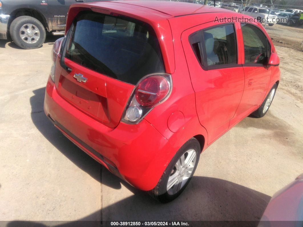 2015 Chevrolet Spark 1lt Cvt Red vin: KL8CD6S95FC761249