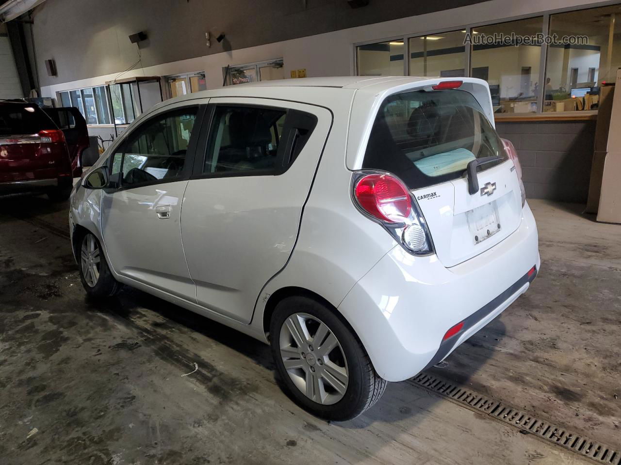 2015 Chevrolet Spark 1lt White vin: KL8CD6S95FC784627