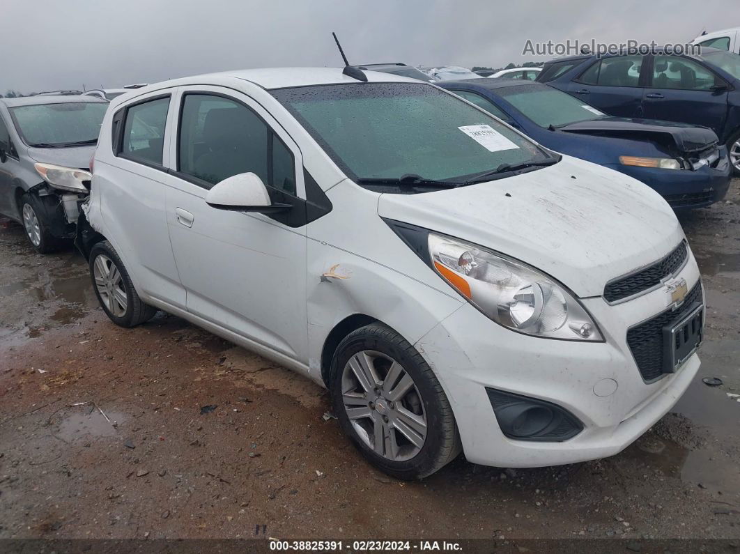 2015 Chevrolet Spark 1lt Cvt White vin: KL8CD6S95FC799368