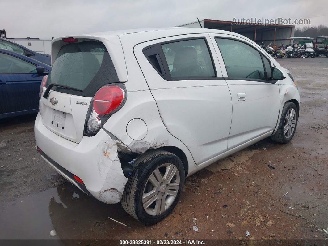 2015 Chevrolet Spark 1lt Cvt White vin: KL8CD6S95FC799368