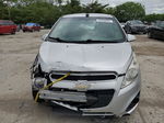 2015 Chevrolet Spark 1lt Silver vin: KL8CD6S95FC800437