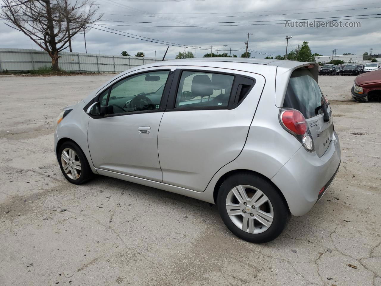 2015 Chevrolet Spark 1lt Silver vin: KL8CD6S95FC800437