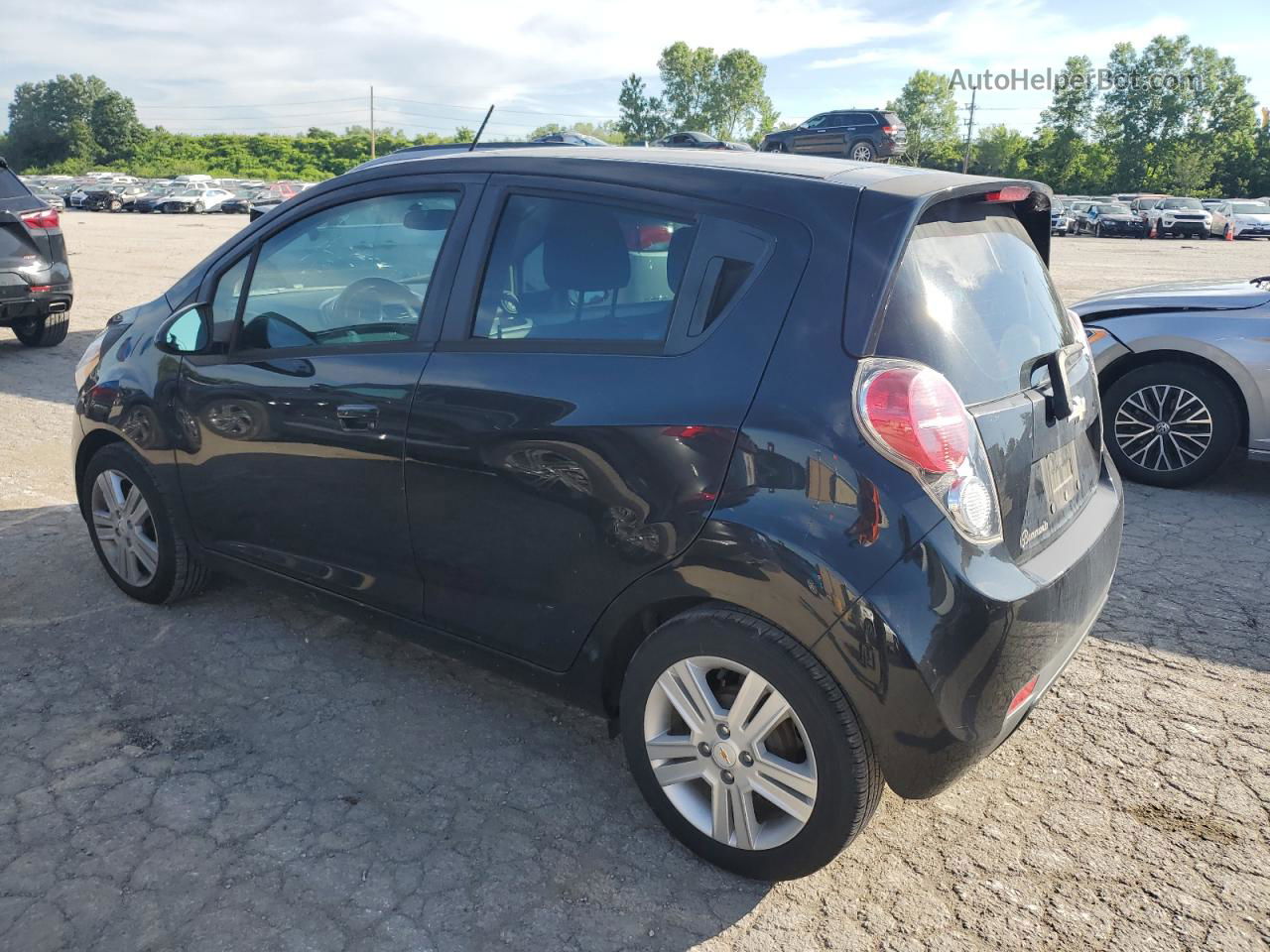 2015 Chevrolet Spark 1lt Black vin: KL8CD6S95FC805573