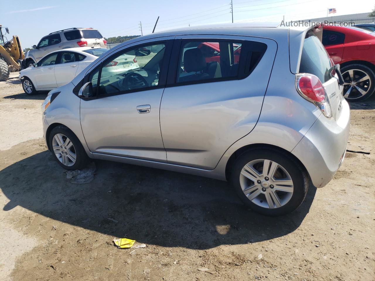 2015 Chevrolet Spark 1lt Silver vin: KL8CD6S95FC809493