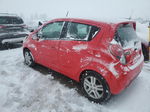 2013 Chevrolet Spark 1lt Red vin: KL8CD6S96DC539719