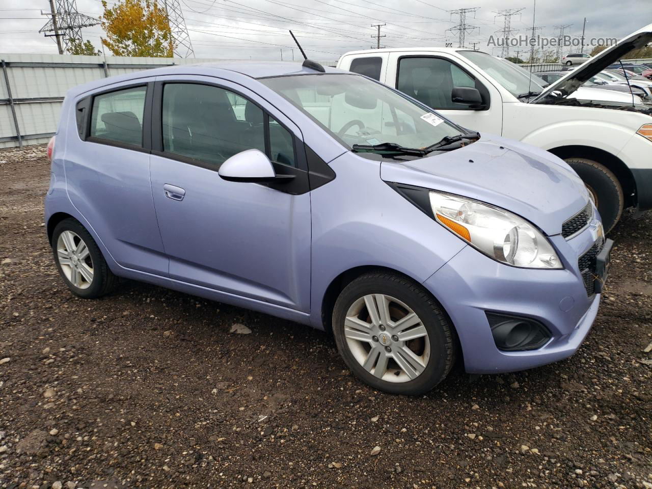 2015 Chevrolet Spark 1lt Фиолетовый vin: KL8CD6S96FC713517