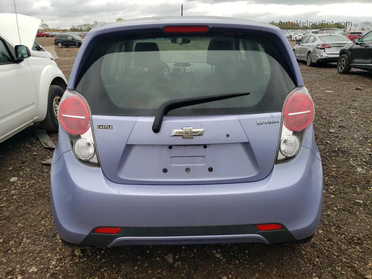 2015 Chevrolet Spark 1lt Фиолетовый vin: KL8CD6S96FC713517