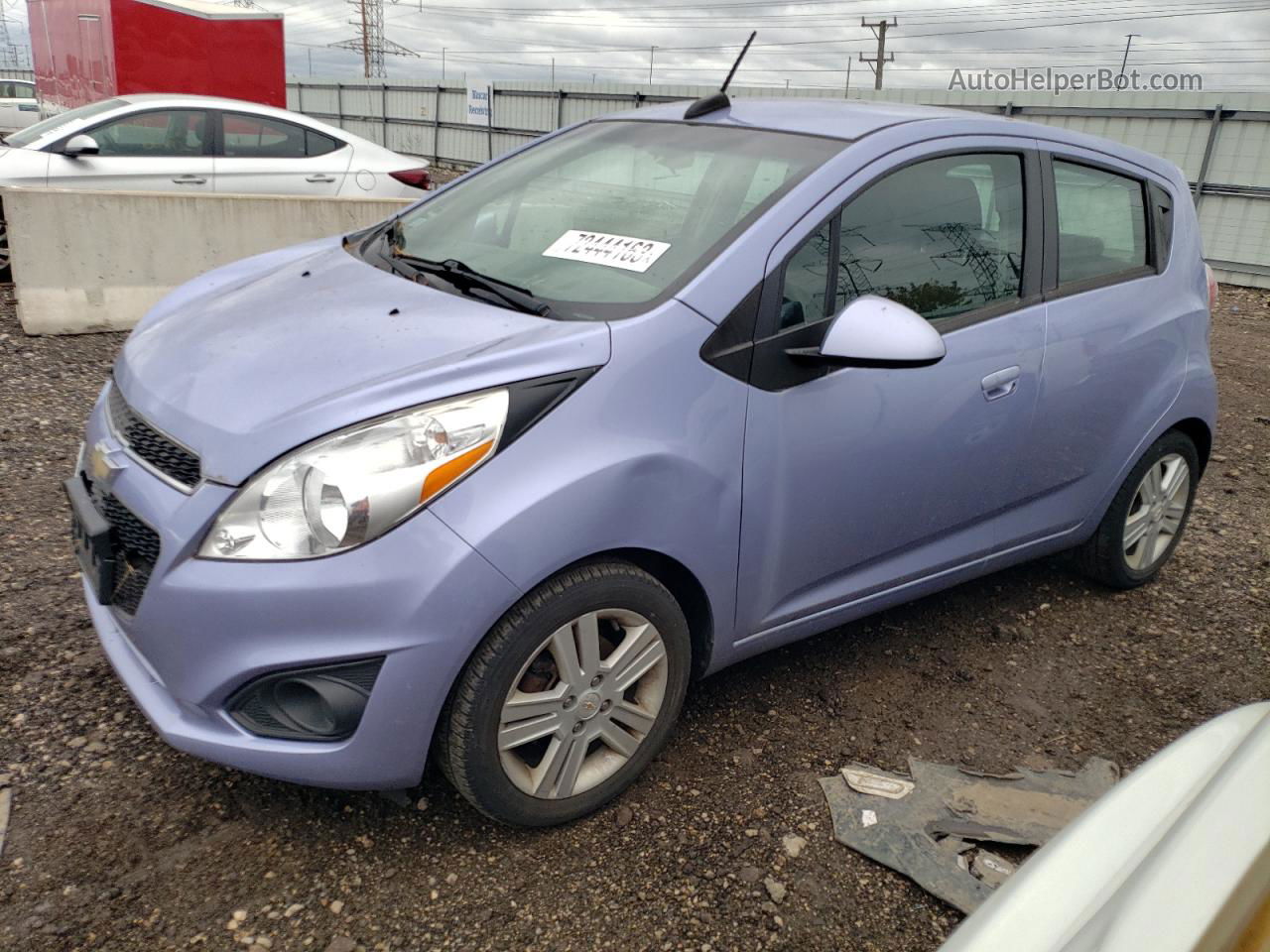 2015 Chevrolet Spark 1lt Фиолетовый vin: KL8CD6S96FC713517