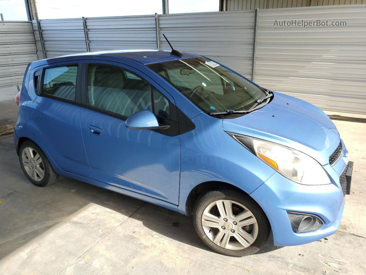 2015 Chevrolet Spark 1lt Blue vin: KL8CD6S96FC717969