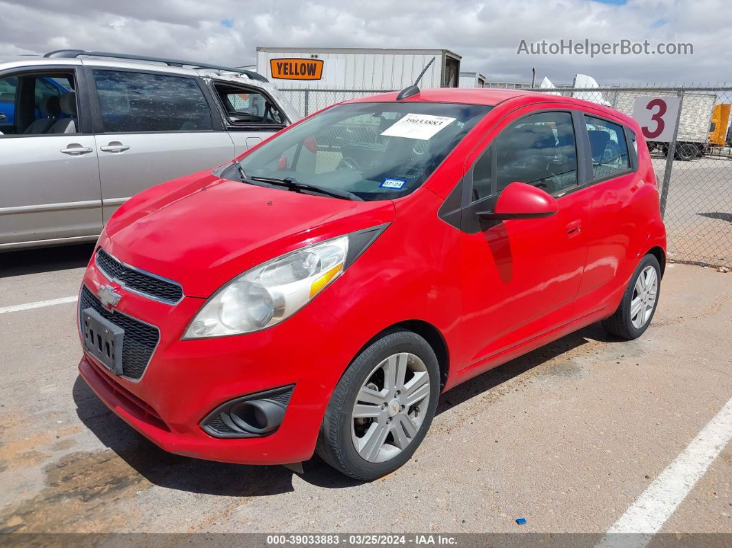 2015 Chevrolet Spark 1lt Cvt Red vin: KL8CD6S96FC718653