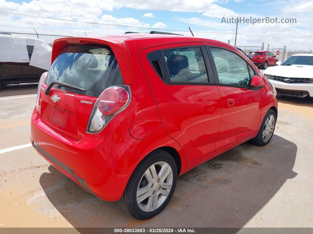 2015 Chevrolet Spark 1lt Cvt Red vin: KL8CD6S96FC718653